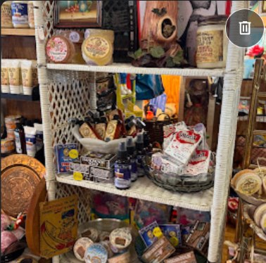 Local goods displayed inside The Department Store